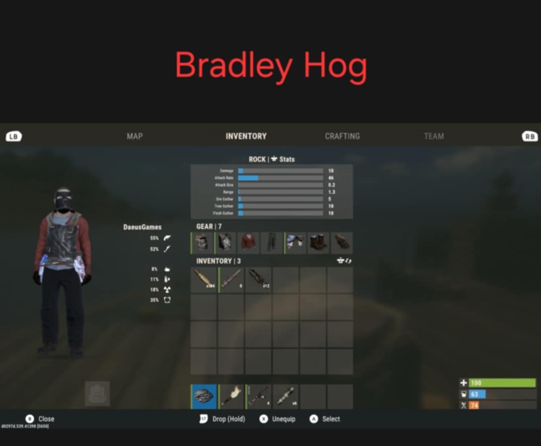 Rust Console Edition Bradley Hog Kit