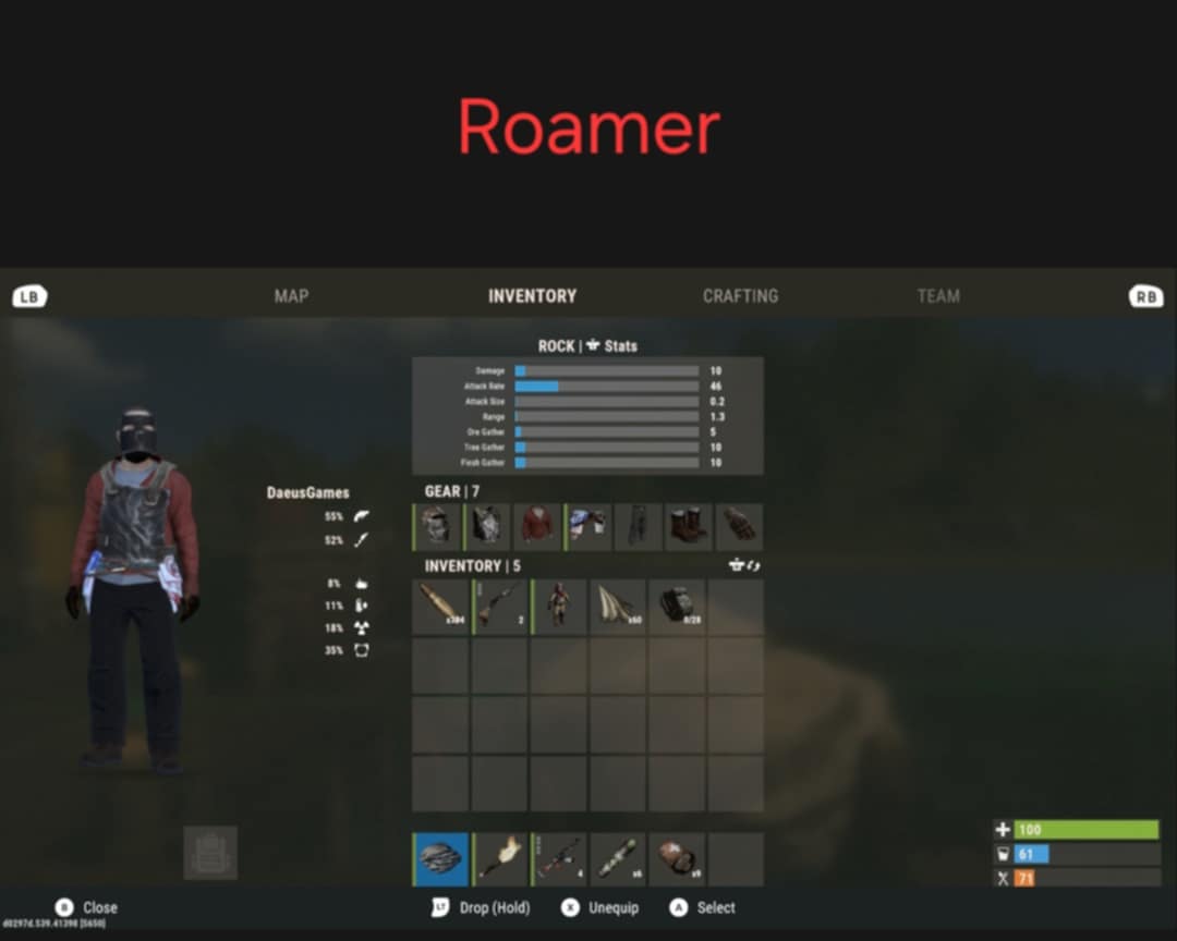 Rust Console Edition Roamer Kit